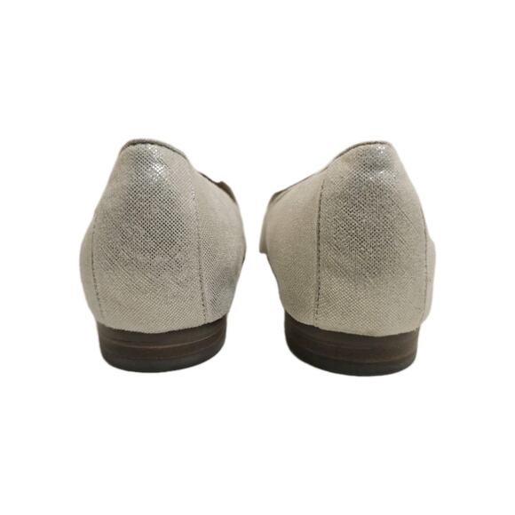 Vionic Willa II Loafers Women’s Size 6 Silver Shimmer Preppy‎ Flats Comfort - Picture 8 of 11